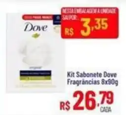 Max Atacadista Kit Sabonete Dove Fragrâncias oferta