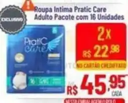 Max Atacadista Roupa Intima Pratic Care oferta