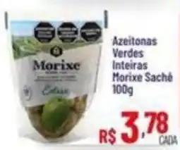 Max Atacadista Azeitonas Verdes Inteiras Morixe oferta