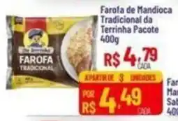 Max Atacadista Farofa de Mandioca Tradicional da Terrinha oferta