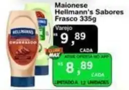 Max Atacadista Maionese Hellmann's oferta
