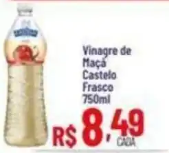 Max Atacadista Vinagre de Maçã Castelo oferta