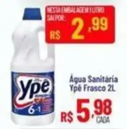Max Atacadista Água Sanitária Ypé oferta