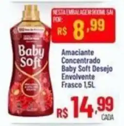 Max Atacadista Amaciante Concentrado Baby Soft Desejo Envolvente oferta