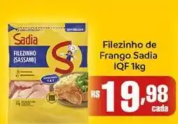 Supermercados Rondon Filezinho de Frango Sadia oferta
