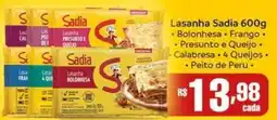 Supermercados Rondon Lasanha sadia oferta