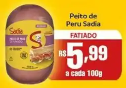 Supermercados Rondon Peito de Peru Sadia oferta