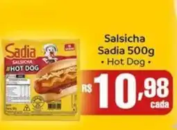 Supermercados Rondon Salsicha Sadia hot dog oferta