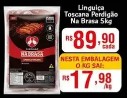 Supermercados Rondon Linguiça Toscana Perdigão Na Brasa oferta