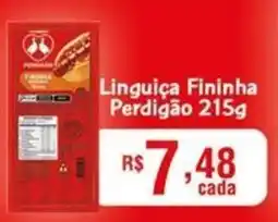 Supermercados Rondon Linguiça Fininha Perdigão oferta
