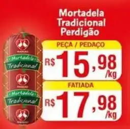 Supermercados Rondon Mortadela Tradicional Perdigão oferta