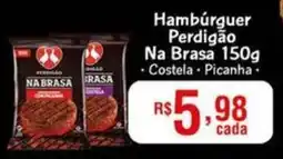 Supermercados Rondon Hambúrguer Perdigão Na Brasa oferta