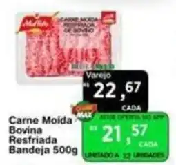Max Atacadista Carne Moida Bovina Resfriada Bandeja oferta