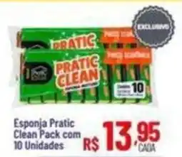 Max Atacadista Esponja Pratic Clean Pack oferta