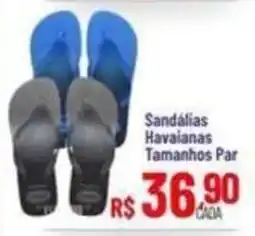 Max Atacadista Sandálias Havaianas Tamanhos Par oferta