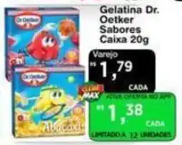 Max Atacadista Gelatina Dr. Oetker oferta