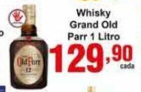 Rossi Supermercado Whisky Grand Old Parr 1L oferta