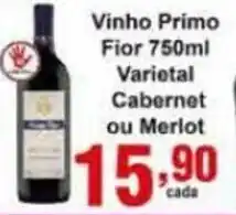 Vinho Primo Frio 750ml Varitela Cabernet ou Merlot