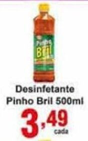 Rossi Supermercado Desinfetante Pinho Bril 500ml oferta