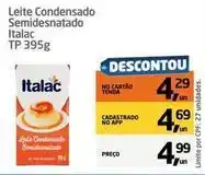 Tenda Atacado Italac - leite condensado semidesnatado oferta