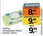 Tenda Atacado Select - toalhas umedecidas oferta