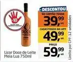 Tenda Atacado Licor doce de leite oferta