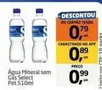 Tenda Atacado Select - água mineral sem gás oferta