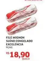 Assaí Atacadista Excelencia - filé mignon suíno congelado excelência oferta