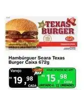 Seara - hambúrguer texas burger caixa