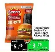 Max Atacadista Seara - hambúrguer bovino air fryer oferta