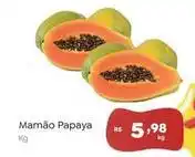 Novo Atacarejo Mamão papaya oferta