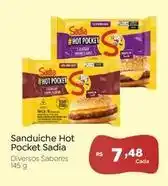 Novo Atacarejo Sadia - sanduiche hot pocket oferta