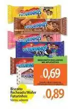 Atacadão Futurinhos - biscoito recheado/wafer oferta