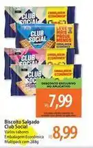Atacadão Club social - biscoito salgado oferta
