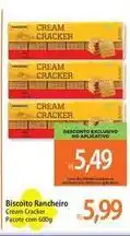 Atacadão Cream cracker - biscoito rancheiro oferta