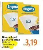 Atacadão Brigitta - filtro de papel para cafe oferta