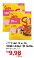 Assaí Atacadista Sadia - coxas de frango congeladas iqf oferta