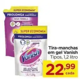Carrefour Tira-manchas em gel vanish oferta
