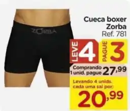 Carrefour Cueca boxer zorba oferta