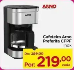 Carrefour Cafeteira Arno Preferita CFPF oferta
