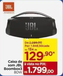 Carrefour Caixa de som JBL Boombox3 oferta