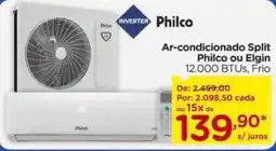 Carrefour Ar-condicionado Split Philco ou Elgin oferta