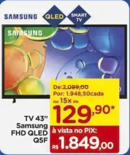 Carrefour TV 43 Samsung FHD QLED Q5F oferta