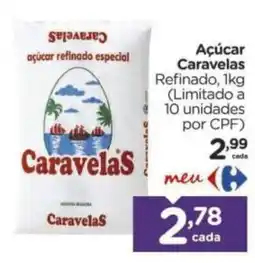 Carrefour Açúcar Caravelas oferta