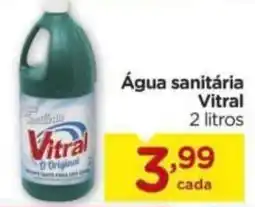 Carrefour Água sanitária Vitral oferta