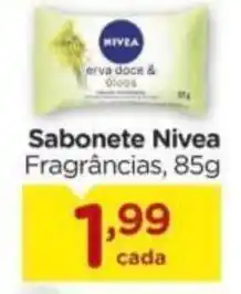Carrefour Sabonete Nivea Fragrâncias oferta