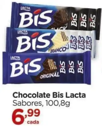 Chocolate Bis Lacta Sabores