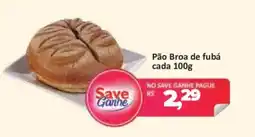 Supermercados Savegnago Pão Broa de fubá oferta