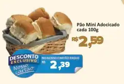 Supermercados Savegnago Pão mini adocicado oferta