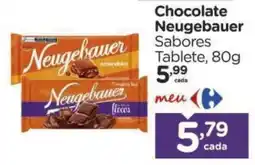 Carrefour Chocolate Neugebauer oferta